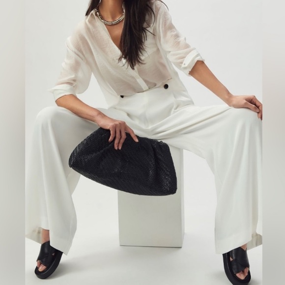 NWT anthropologie Maeve shine sailor pants 6 - Picture 1 of 9